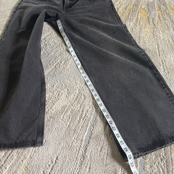 Levi's Premium LOW LOOSE JEANS black wide leg 33 - Picture 7 of 13